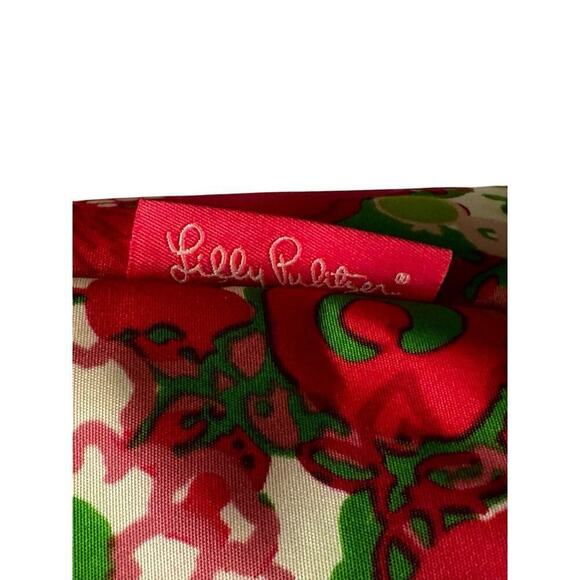 Lilly Pulizer Pink Beach Rose Insulated Large Shoulder Tote Bag Picnic Cooler - Picture 9 of 10